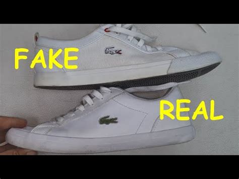 lacoste fake vs original shoes|lacoste made in which country.